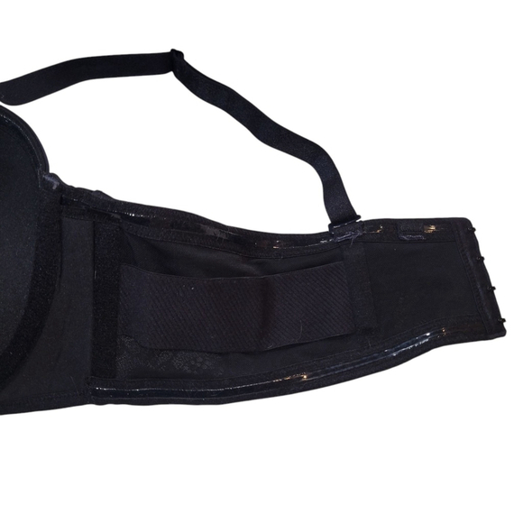 Torrid Curve Women's Underwire Support Black Lace Trim Bra Size 40DD Excellent - Picture 3 of 11